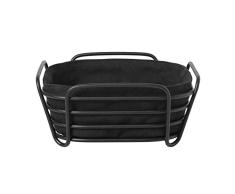 blomus 63871 Corbeille Ã Pain Noir 21 x 21 x 9,5 cm