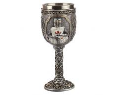Puckator Gobelet dÃ©coratif en Forme de Chevalier Mixte Hauteur 19,5 cm Largeur 9 cm