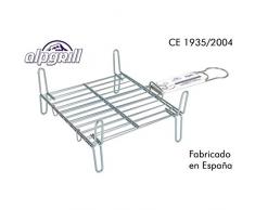 ALPGRILL â Grille Barbecue Double 25 x 25 cm