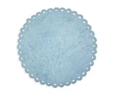 Aratextil Chanel Tapis Enfant, Coton, Bleu Ciel, 140Â cm