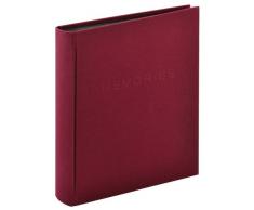 Walther FA - 348âRoma Y Album Photo Classique 34 x 33 cm-Rouge vin 60 Pages Noires