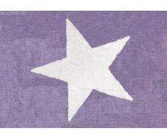 Aratextil stèle Tapis Enfant, Coton, Lilas, 120 x 160 cm