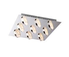 Applique spot lED stylehome plafonnier 9 ampoules x48084 nouveau design