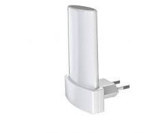 LEDVANCE GADGET Lunetta Shine + Capteur de Luminosité | Veilleuse Mobile sur Secteur | Blanc | 0,28 Watts - 5 Lumens | Blanc Chaud