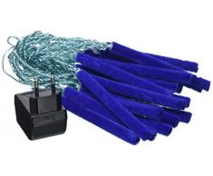 Blachere A792B GUIRLANDE TUBES VELOURS BLEU,