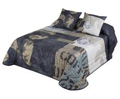 JVR Bouti Expresso Lit 135 cm Bleu