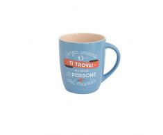 Mr Wonderful woa08709it Tasse, Porcelaine, Multicolore