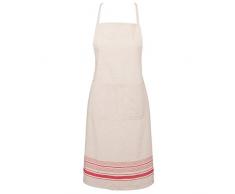 Clayre & Eef CES41R Tablier de Cuisine 70 x 85 cm