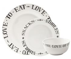 Creative Tops Stir It Up Service de Table 12Â piÃ¨ces, Blanc