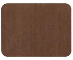 Caspari Sets de Table réutilisables en Papier revêtu de Vinyle Marron