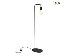 SLV FITU FL Lampadaire dintÃ©rieur E27 Noir max. Lampe en aluminium 24 W