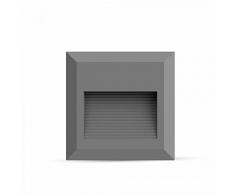 V-TAC Spot LED carrÃ©, Blanc, 2 W, pour extÃ©rieur