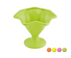 Home 8694800 Lot de 4 coupes à glace en mélamine assorties 13,5 cl21