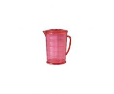 Home Pichet, 2Â litres, Polycarbonate, Rouge, 20Â x 11Â x 24Â cm