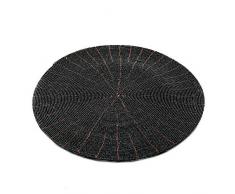 Set de Table Perlé, Noir