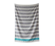 Littoral LA16MO-B-SD Serviette de Douche Coton Beige/Gris 140 x 70 cm