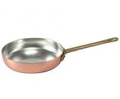 Unbekannt Faitout cuivre martelé étain Main avec poignée en Laiton cod.ALCM111M32 Diamètre 320 mm