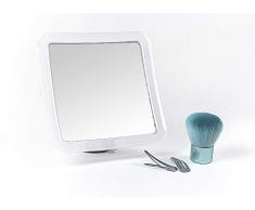 Deblanch Miroir, PS, Blanc Translucide, 16Â x 16Â cm