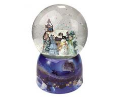 Musicbox World Snowball Fight Boule à Neige avec mélodie Multicolore 15 x 15 x 21 cm