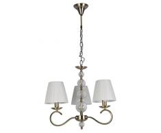 interfan trois lumiÃ¨res avec moules tulipe lampe suspension, cuir