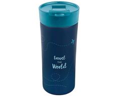 Mug isotherme pratique pour le café et le thé. Faisceau