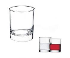 Bormioli Rocco Lot de 3 Verres pour Eau Rideau en Verre 25 cl Bormioli 25 cl