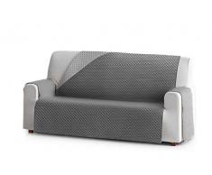 Eysa Oslo Housse, Microfiber, C/6 Gris-Argent, 4 Places 190 cm. Adapté aux canapés de 210 à 250 cm