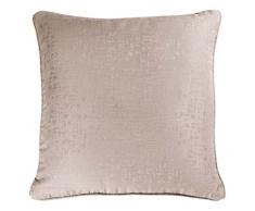 Douceur dIntérieur Coussin Passepoil Jacquard Adamo Polyester Lin 60 x 60 cm