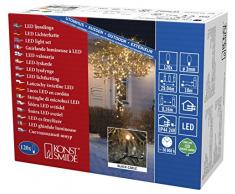 Konstsmide 3612-800 Guirlande Lumineuse à Micro LED, Plastique/,, 7.2 W, Or