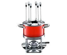 Silit 2135247371 Fondue Silargan, Ãmail, Rouge, 16 cm