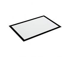 Thermohauser 8300051123 Eco Line Tapis de cuisson en silicone jusquÃ env. +230 Â°C Blanc laiteux 58,5 x 38,5 cm