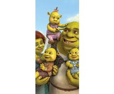 PeelitStickit 60 Largeur x Hauteurâ¯: 130 cm Shrek et Fiona de bébé de Haute qualité en Vinyle Papier Peint Mural