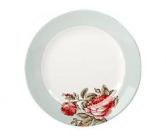 Creative Tops V & A en Toile Rose Chintz Assiette en Porcelaine, Multicolore