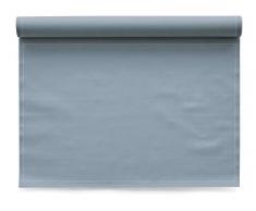 MY DRAP MYDRAP IA48/410-7 Table 48x32cm-Rouleau de 12 Sets-Bleu Brume, Coton, 5 cm