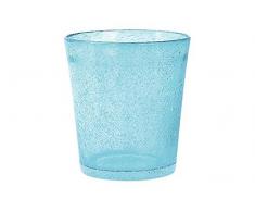 H&H Giada Gobelet Giada, 46 cl, Verre, Bleu Ciel, 1 piÃ¨ce