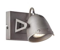 Brilliant Ka Applique murale en mÃ©tal Burned 5 W