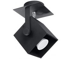 Sollux Lighting CEDRA 1 Applique murale en acier Noir