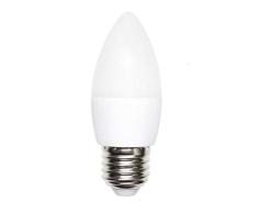 Bulk Hardware Ltd 3Â W Culot Ã vis Edison Ampoule LED Bougie, Ã©quivalent Ã 25Â WÂ âÂ Opal blanc chaud, en verre, E27, 3Â watts