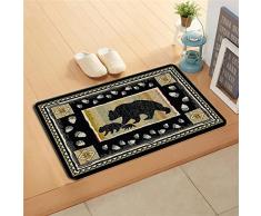 Bonamaison Paillasson décoratif Multicolore 40 x 70 cm