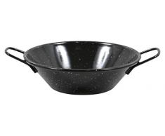 Esmaltaciones la Estrella Jaspeada Plat à Paella Profond, 16 cm, 0,7 L