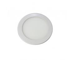 Led Spot encastrable rond 220V blanc 9W blanc neutre 4200K pour salle de bain et salon [Classe Ã©nergÃ©tique A++]