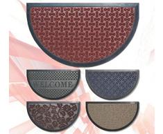 Reds Paillasson Mark, Demi-Cercle, 40 x 70 cm, Multicolore