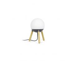 Faro Barcelona 28379 - Lampe de Bureau Gris foncé E27 40 W