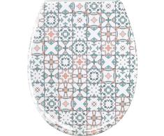 Kleine Wolke Textilgesellschaft 1846148075 Abattant WC Plastique, Multicolore, 45 x 37 x 5 cm