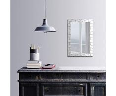 Bonamaison DÃ©coration Murale Impression sur Miroir EncadrÃ© sur Toile, Dimensions: 40 x 60 Cm - ConÃ§u et fabriquÃ© en Turquie