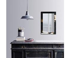 Bonamaison Décoration Murale Impression sur Miroir Encadré sur Toile, Dimensions: 40 x 60 Cm - Conçu et fabriqué en Turquie