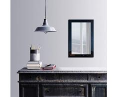 Bonamaison DÃ©coration Murale Impression sur Miroir EncadrÃ© sur Toile, Dimensions: 40 x 60 Cm - ConÃ§u et fabriquÃ© en Turquie