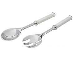 Better & Best 2311032 Couverts dÃ©coratifs en rÃ©sine et Acier Blanc/argentÃ©