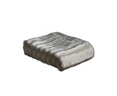 BarcelÃ³ Hogar 07040021326 Plaid Vison Gris 160 x 220 cm