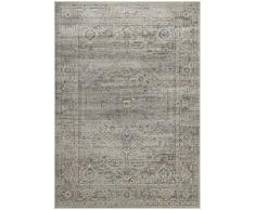 Safavieh Tapis dinspiration Vintage, Tissé Fibre de Viscose douce Tapis en Beu Clair, 120 X 180 cm